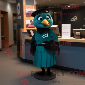 Disfraz de mascota Teal...