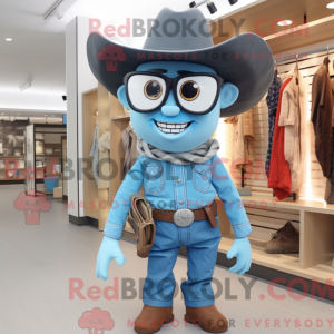 Postava maskota Sky Blue...