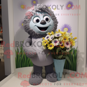 Gray Bouquet Of Flowers...