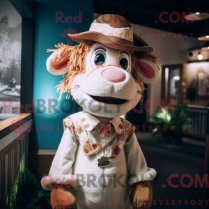 Mascotte de vache de...