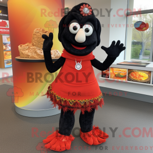 Costume mascotte de Tikka...