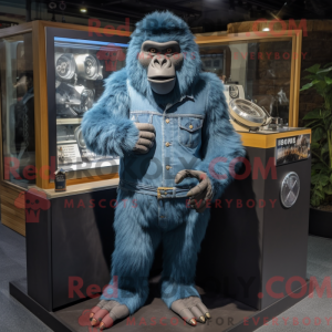 Gorilla maskot kostyme...