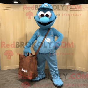 Blue Raspberry mascotte...