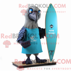 Cyan Vulture Maskottchen...