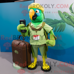 Lime Green Macaw...