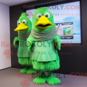 Disfraz de mascota de pollo...