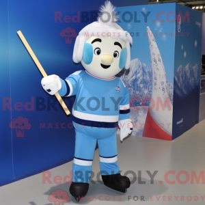 Ice Hockey Stick maskot...