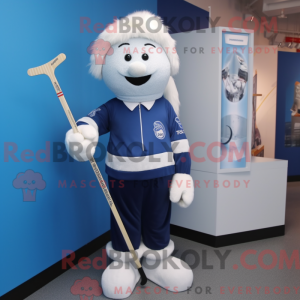 Eishockeyschläger-Maskottch...