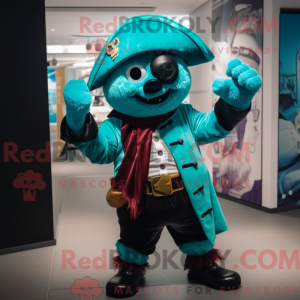 Máscara de pirata turca com...