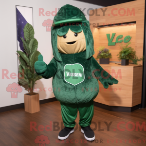 Forest Green Lasagna mascot...