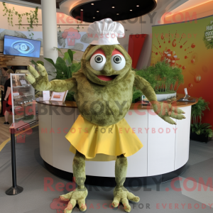 Olive Crab Cakes mascot...
