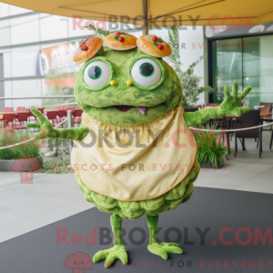 Postava maskota Olive Crab...