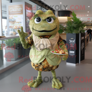 Olive Crab Cakes mascot...