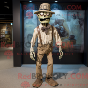 Postava maskota Tan Undead...