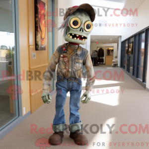 Postava maskota Tan Undead...