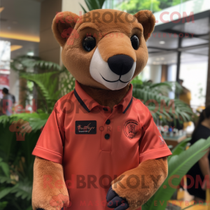 Jaguarundi mascot costume...