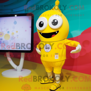 A figura de máscara de TV...