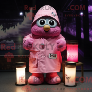 Maskottchenkostüm Rosa...