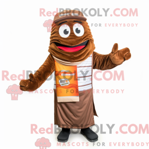 Brown Lasagna mascot...