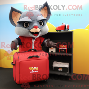 Red Fruit Bat mascot...