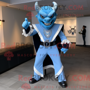 Maskotka Sky Blue Devil to...