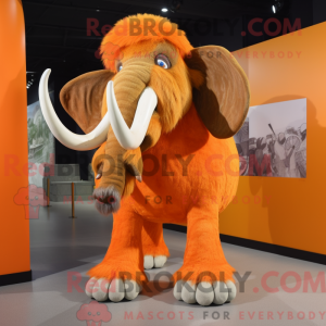 Disfraz de mascota mamut...