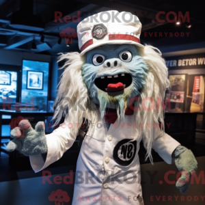Mascotte de zombie blanc...