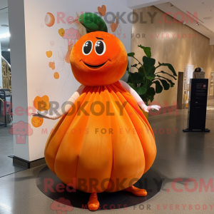 Orange reddik maskot...