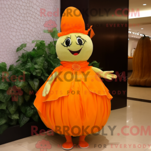 Orange Radise maskot...