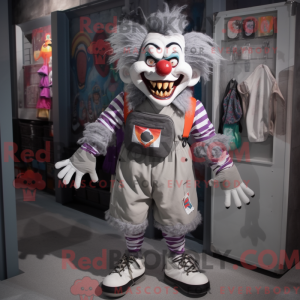Grey Evil Clown...