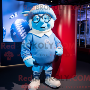 Disfraz de mascota Sky Blue...