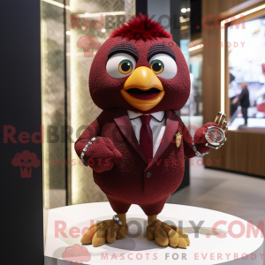 Personaggio mascotte Maroon...