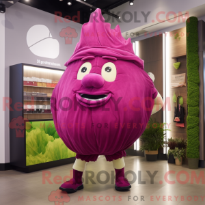 Postava maskota Magenta...