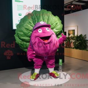 Postava maskota Magenta...