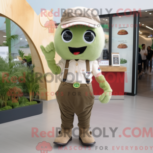Olive Cupcake mascot...