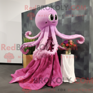 Máscara Magenta Octopus com...