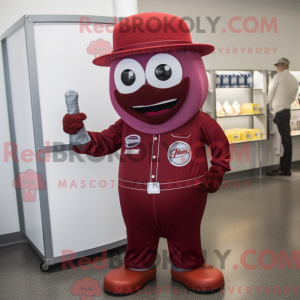 Maroon Soda Can...
