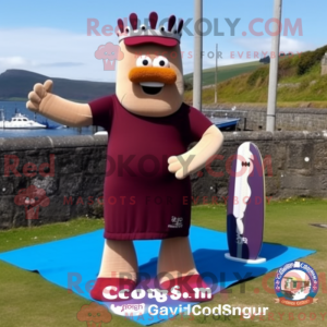 Maroon Irish Castle...