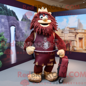 Maroon Irish Castle...