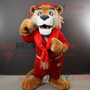 Disfraz de mascota Smilodon...