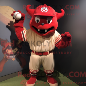 Duivel mascotte kostuum...