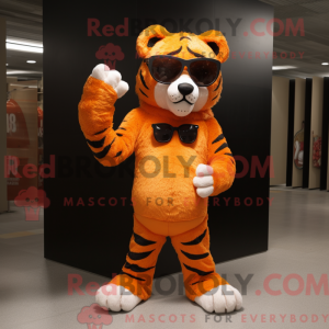 Maskotka Orange Tiger jest...