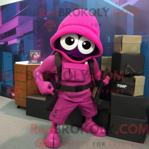 Magenta Sniper maskot...
