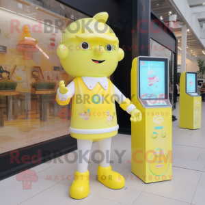 Postava maskota Lemon...