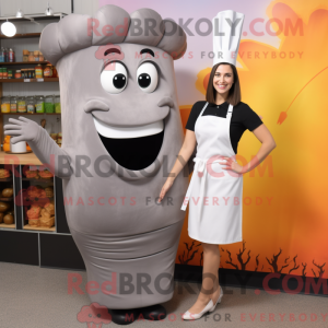 Postava maskota Grey Bbq...
