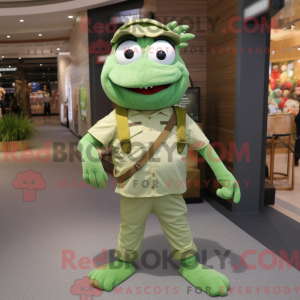 Green Crab Cakes mascot...