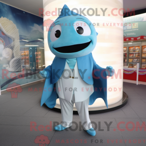 Sky Blue Ceviche mascot...