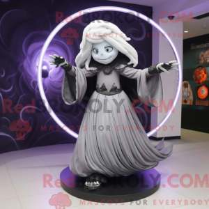 Silver Witch mascot costume...