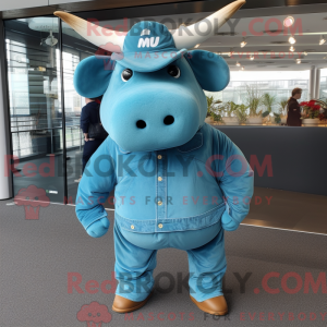 Cyan Beef Wellington mascot...