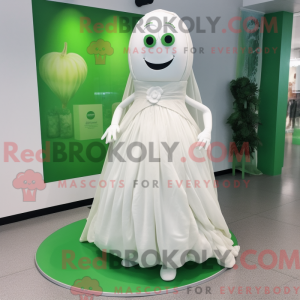 Green Bean maskot kostume...